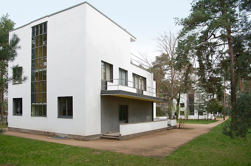 Walter Gropius in Dessau. Part II, The Masters’ Houses